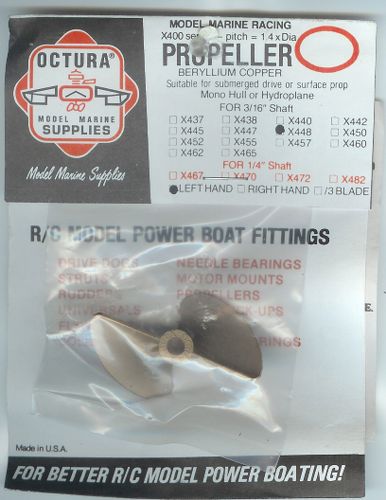 Octura® X448,  1.4 x 1.9 = pitch 2.66"